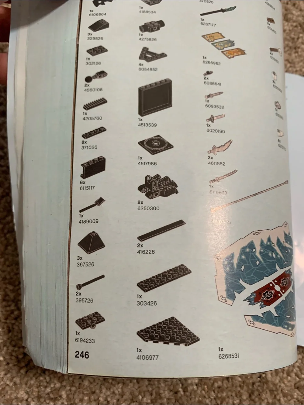 LEGO 70678 Ninjago Castle of Forsaken Emperor Instruction Book Manual Only